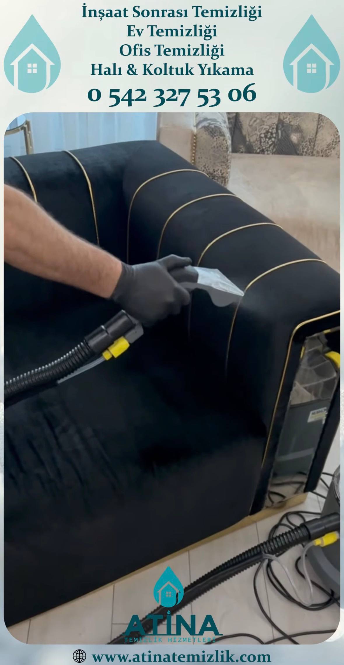 Atina Temizlik Instagram paylaşımı 1